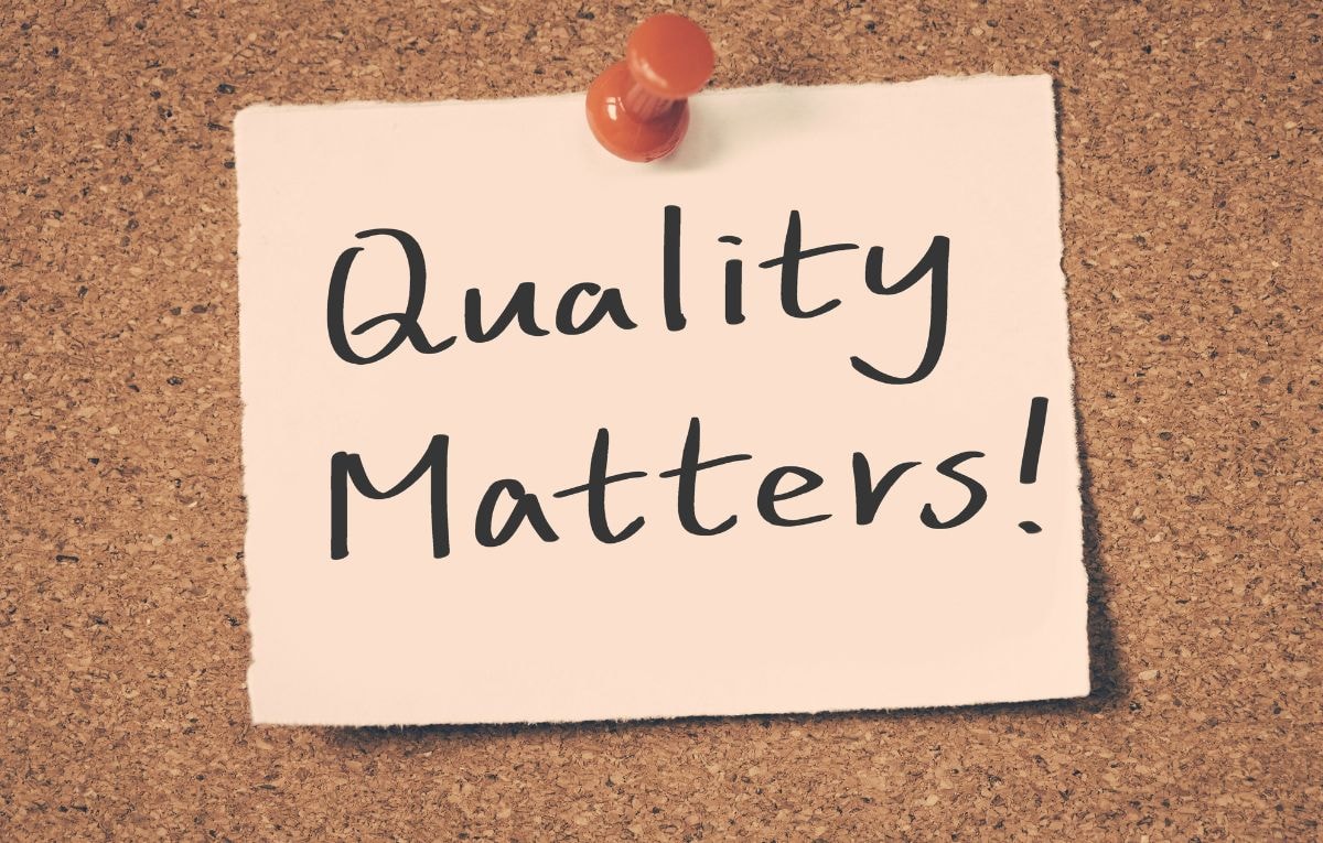 Relevant information is essential for high quality content